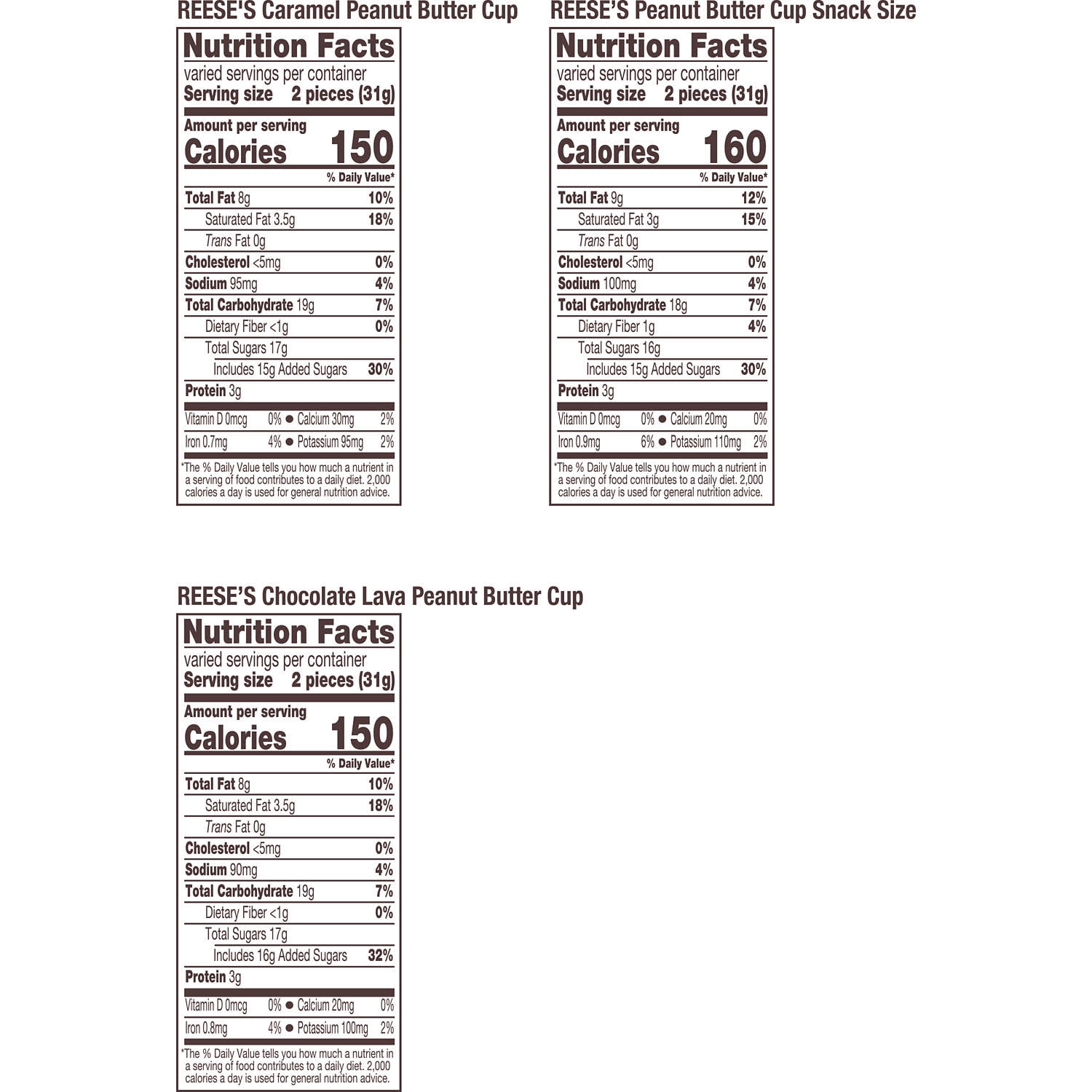 Reese's Assorted Flavored Snack Size Peanut Butter Cups Candy, Party Pack 28.05 oz