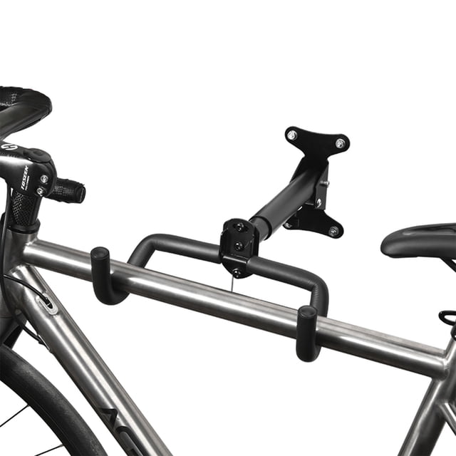 QIPOPIQ Bike Wall Mount Garage Bike Rack Adjustable Bike Hanger Storage Bike in Garage Home,Horizontal Bike Hook Bike Holder for Mountain Bike,Road Bike,Hybrid Bikes