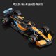 thumbnail image 1 of Bburago 1:43 McLaren F1 MCL36 #3 Daniel Ricciardo #4 Lando Norris coche de aleación fundido a presión modelo de vehículo de lujo juguete fundido a presión 2022 nuevo Fivean unisex, 1 of 2