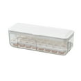 thumbnail image 2 of Square ice mold! Freezer Ice Cube Tray With Lid And Storage Box Easy Release 24 Pieces Large Single Layer Silicone Ice Cube Tray With Splash Release Lid Container Scoop Square Silicone Ice, 2 of 3