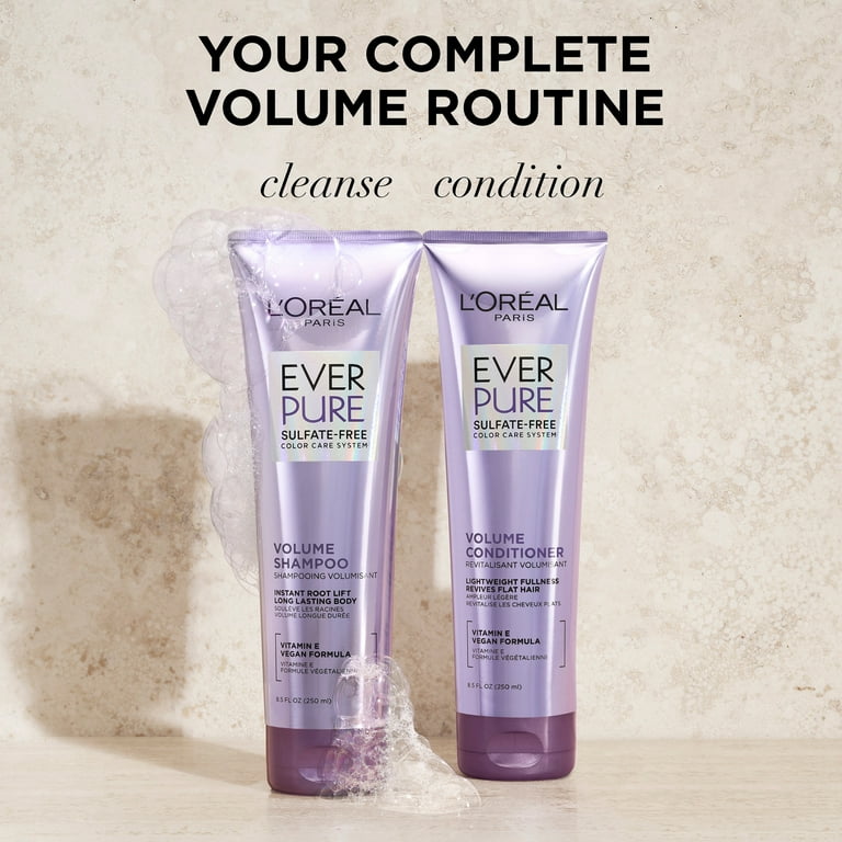 L'Oréal Paris EverPure Volume Sulfate Free Shampoo, 8.5 oz photo 7
