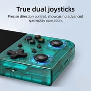 RG 35XXPro Handheld Game Consoles Linux System Pocket Arcade Support 30+ Simulators WiFi Bluetooth HD Output Transparent Teal