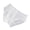 White, variant on 12 Pack Womens Underwear Letter Logo Low Waist Striped Tangas No Show Bikini Briefs Panties White M