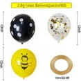 thumbnail image 2 of Kit de globos de fiesta de látex negro con estampado de puntos, 60 unidades, 2 of 2