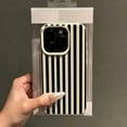 thumbnail image 5 of Color Striped Minimalist INS Couple Phone Case for iPhone 17/16/15/14/13/12/11 Pro Max/XS/X Plus, 5 of 6