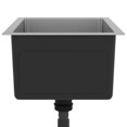 thumbnail image 6 of vidaXL 17.3-inch Kitchen Sink with Strainer, Top-Mount Sink Single Bowl, Silver Stainless Steel, 6 of 10