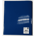thumbnail image 2 of Laminated Paper Pocket N Prongs Blue, 2 of 3