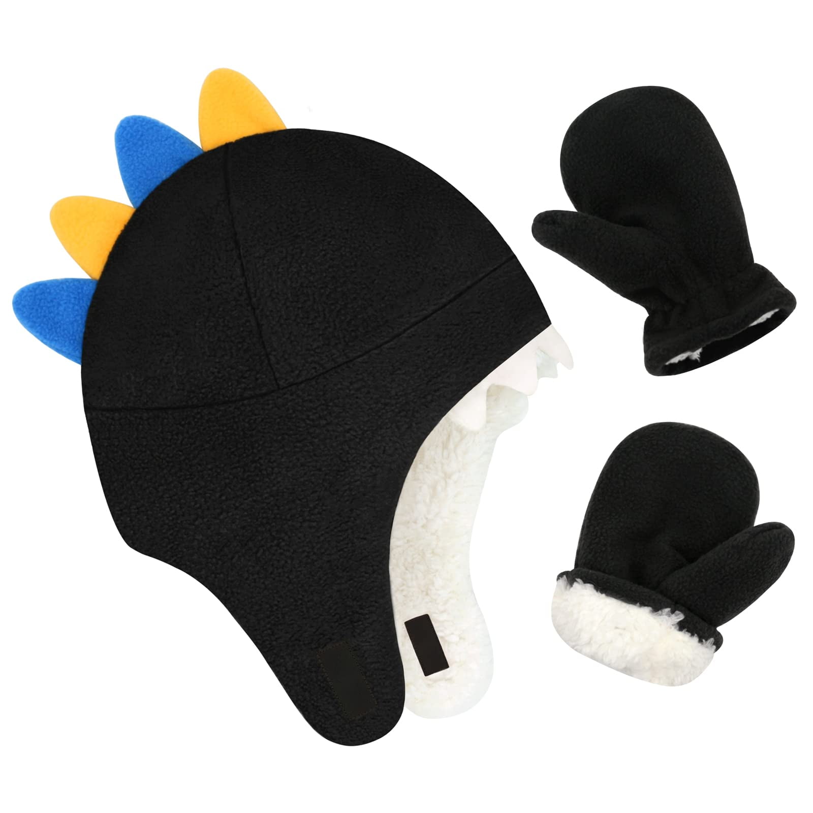 Baby boy winter hats and mittens sales