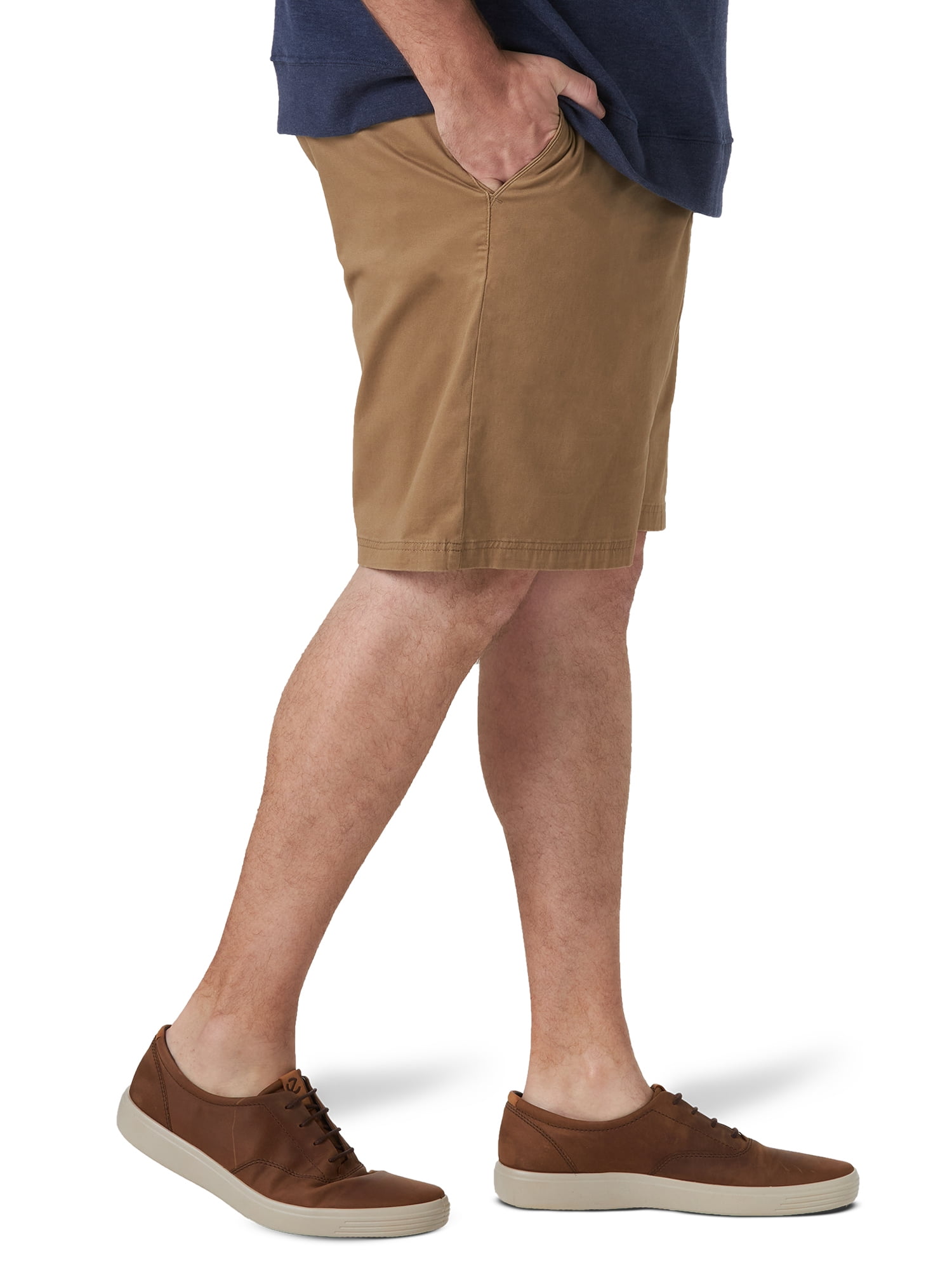 Lee Big Men's Extreme Comfort 10" Flat Front Short, Sizes 42-54