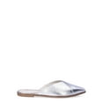thumbnail image 4 of Time and Tru Women’s Shimmer V Slip On Mules, 4 of 7