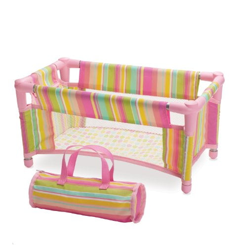 perfectly cute baby doll folding crib and playpen