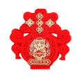 thumbnail image 6 of Spring Festival Decoration Traditional Decor Oriental Feng Shui Prop Handmade Ornament for Party Holiday New Year Spring Festival Wealth, 6 of 10