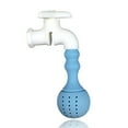 thumbnail image 7 of Faucet Tap Design Silicone Tea Infuser Leaf Strainer Filter Diffuser Drink Tool Tea Infuser Strainers Tea Strainer Filters Tea Interval Diffuser for Tea, 7 of 7