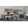 thumbnail image 5 of Seville Classics UltraHD® Mobile Heavy-Duty Workstation, 36" W x 24" D, Granite, 5 of 8
