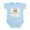 Sky Blue, variant on CafePress - Spearfish Infant Bodysuit - Baby Light Bodysuit, Size Newborn - 24 Months