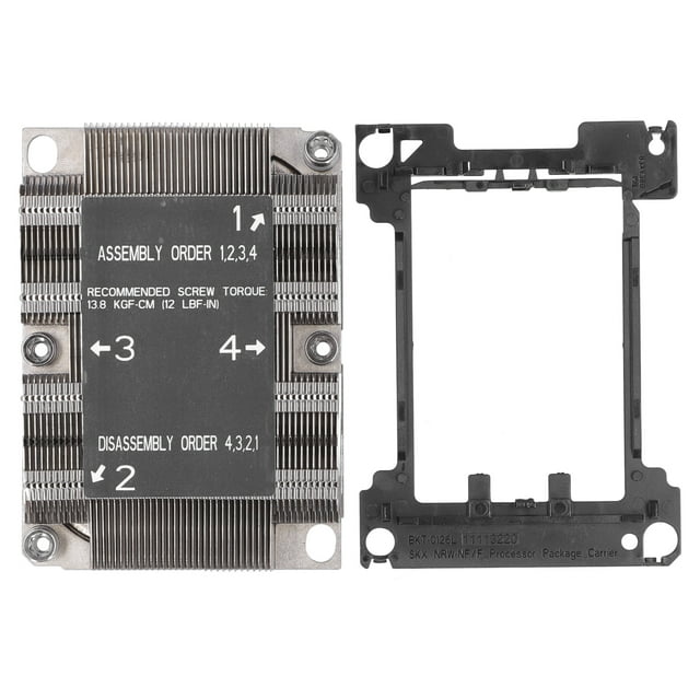 CPU Heat Sink, Digital Metal CPU Cooler With Stand For PC For Computer For Desktop