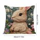 thumbnail image 3 of Juego de fundas de almohada de poliéster multicolor para dormitorio y salón | Tamaño estándar de 45 x 45 cm | Tejido suave y transpirable para un descanso y comodidad diarios., 3 of 6