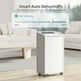 thumbnail image 6 of Rocyis Small Compressor Dehumidifier, 70 Pints, Programmable, Purifier for Home, 4,500 Sq. Ft., 6 of 10