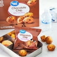 thumbnail image 5 of Great Value Chocolate Chip Mini Muffins, 16.5 oz (10 count), 5 of 7