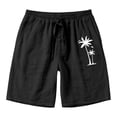 thumbnail image 4 of Mens Gym Shorts with Pockets Casual Summer Shorts with Print Comfortable Breathable Beach Shorts, 4 of 4