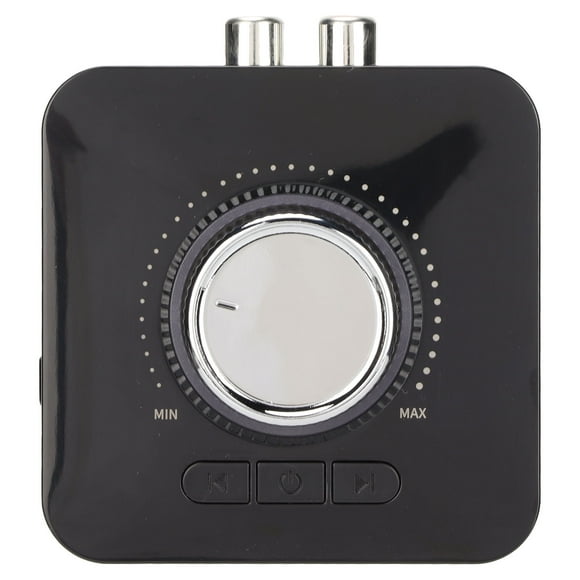 Adaptador de receptor, 2 de Cada 1 Pantalla Digital de LED LED Adaptador de Sonido Inalámbrico de Interfaz múltiple para el Teléfono para Altavoz