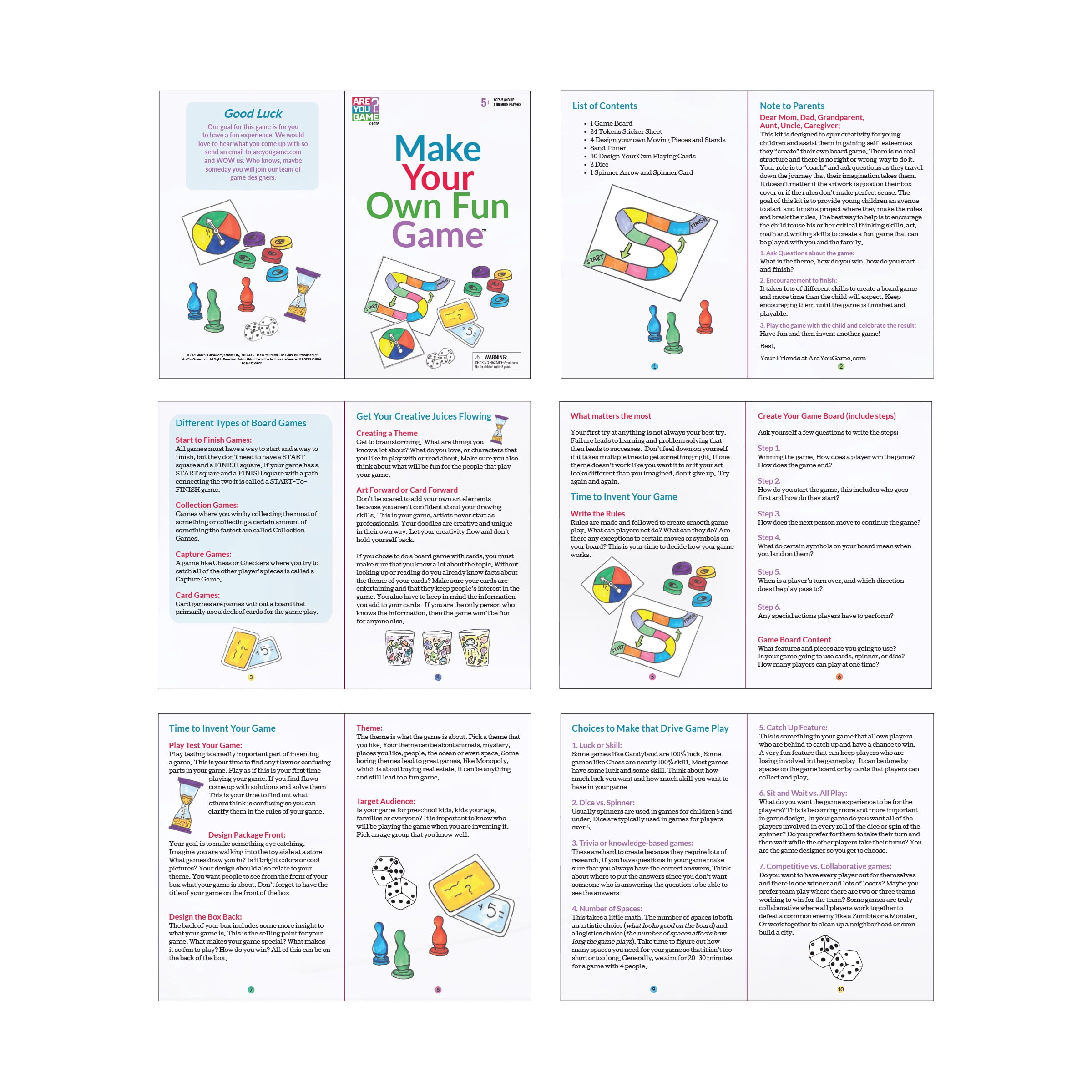 Make Your Own Fun Game