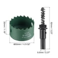 thumbnail image 2 of Uxcell Bi-Metal Hole Saw High Speed Steel Hole Cutter for Metal Wood Plastic 1-31/32", 2 of 5
