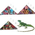 thumbnail image 3 of Bearded Dragon Hammock Breathable Decorative Reptile Hammock Lizard Hanging Bed, 3 of 10