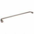 thumbnail image 2 of CRL TBCT24BN Brushed Nickel 24" Towel Bar with Traditional Knob, 2 of 2