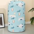 thumbnail image 3 of CAROOTU Laundry Bag Large Capacity Cute Animals Drawstring Closure Storage Bag Basket, 3 of 6