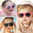 thumbnail image 3 of ALWAYSUV Baby Infant Toddler Polarized UV Protection Fashion Comfortable Sunglasses For Boys/Girls Age 0-2 Years Black Blue, 3 of 8