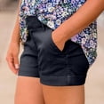 thumbnail image 5 of Afdoent Shorts For Women Casual Loose Fit Summer Breathable Blend Elastic Waist Comfortable Shorts With Pockets For Ladies Outdoor Travel Everyday Wear, 5 of 8