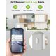 thumbnail image 2 of Termómetro WiFi para refrigerador MOCREO, alarma digital para congelador, 2 of 9
