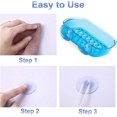 thumbnail image 3 of Vacuum Suction Cups, 100 Plastic Sucker Pads Without Hooks, Round Button Suction Cups for Home Decoration and Organization, 3 of 4
