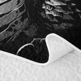 thumbnail image 5 of Metsweet Magic Dragon Twin Quilt Set, Gothic Animal Twin Coverlet Set, Black Blue Gray, 5 of 7