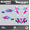 Magenta, variant on Kalair GFX Graphics Kit for Honda ATV TRX 400EX (2008-2016) Blazing Series