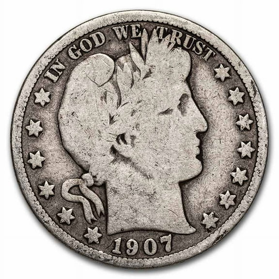 1907 Barber Half Dollar Good
