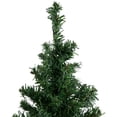 thumbnail image 3 of Northlight 1.5 FT Unlit Artificial Christmas Tree Mixed Green Pine in Burlap Base, 3 of 6
