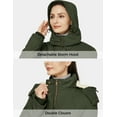 thumbnail image 5 of WenVen Women's Winter Coat Warm Puffer Jacket Windproof Winter Jacket Green L, 5 of 6