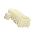 thumbnail image 1 of fastboy Soft Beauty Massage Bed Sheet With Pillowcase and Stool Cover Beige, 1 of 9