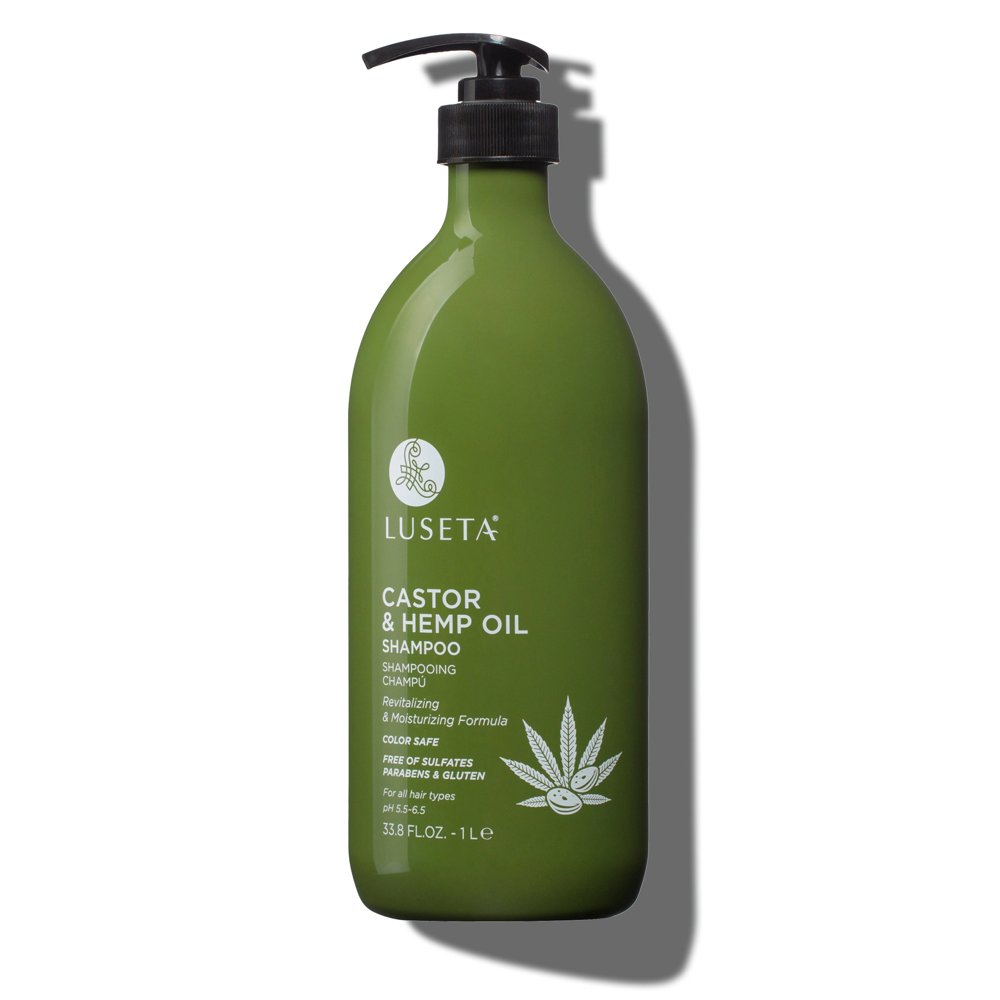 Luseta Castor & Hemp Oil Revitalizing & Moisturizing Shampoo for All