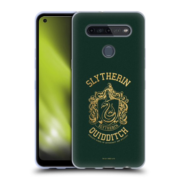 Head Case Designs Officially Licensed Harry Potter Deathly Hallows X Slytherin Quidditch Soft Gel Case Compatible with LG LG K51S