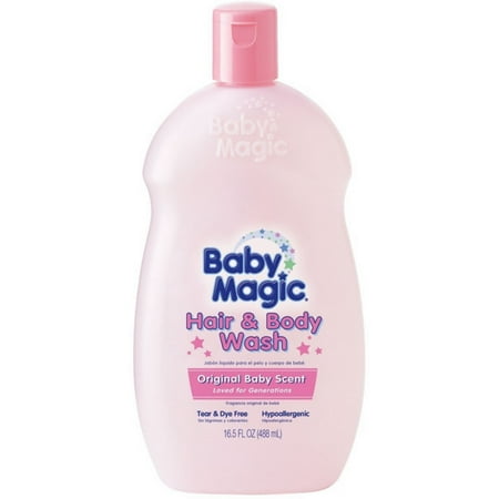 Baby Magic Hair & Body Wash, Original Baby Scent (Best Temperature To Wash Baby Clothes)