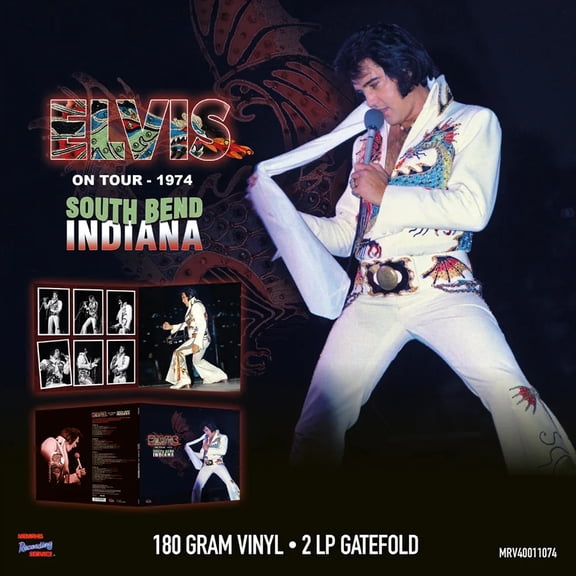 Elvis Presley On Tour - 1974: South Bend Indiana (Vinyl Record) 12" Album