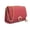 8817Red, variant on Small Shoulder Purses for Women with Golden Chain Strap Quilted Designer Handbags for Women Cute Purses for Women Trendy Ladies Handbags White Womens Crossbody Purse