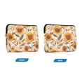 thumbnail image 7 of FORMRS 15-15.6 inch Laptop Sleeve Case Soft Carrying Quilted Computer Bag Cover, Watercolor Sunflowers and Leaves, 7 of 7