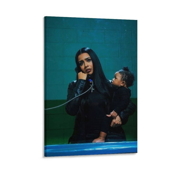 Mariah The Scientist Art RAPPER Posters Posters Art Print Wall Photo Paint Poster Hanging Picture Family Bedroom Decor Gift 16x24inch(40x60cm)