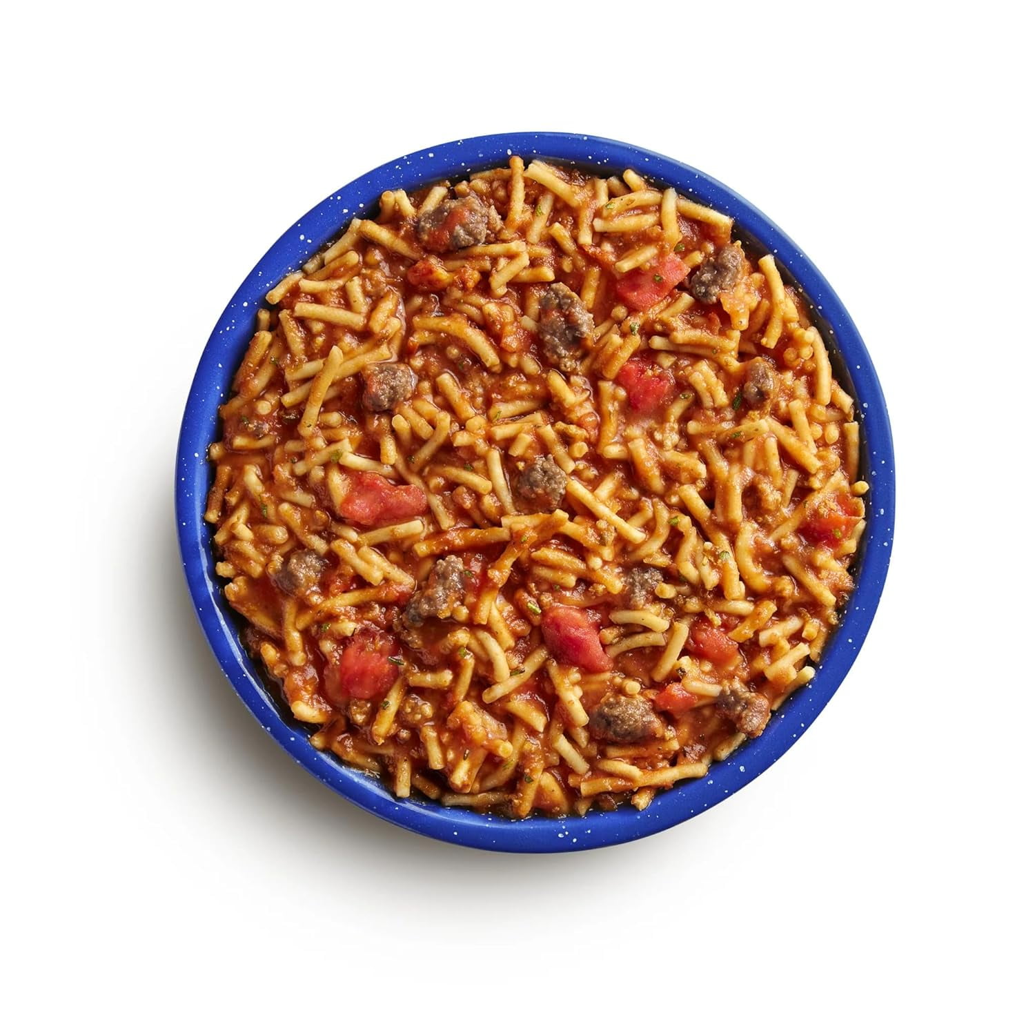 Mountain House Freeze-Dried Spaghetti with Beef Marinara #10 Can – 6-Pack | Fully Cooked Emergency Survival Food | 7 Servings/ Can | Camping & Hiking Ready | 30-Year Shelf Life | Made in USA