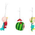 thumbnail image 3 of Kurt S. Adler Cocomelon Blow Mold, 3-Piece Ornament Set, 3-Inches, Multicolor, 3 of 5