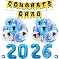 thumbnail image 2 of Decoration Graduation Party Complete With Banner Balloons Cap Tassel For Celebration, 2 of 5